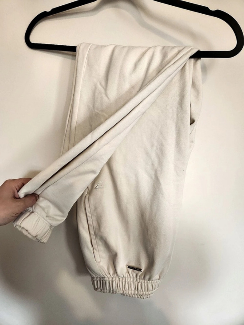 Gym Shark Sweatpant Joggers in White